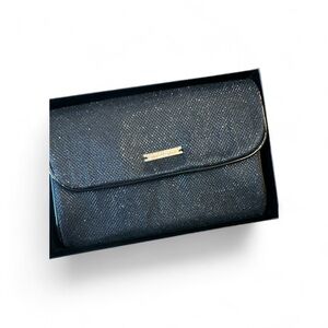 Giorgio Armani Black and Gold Clutch
